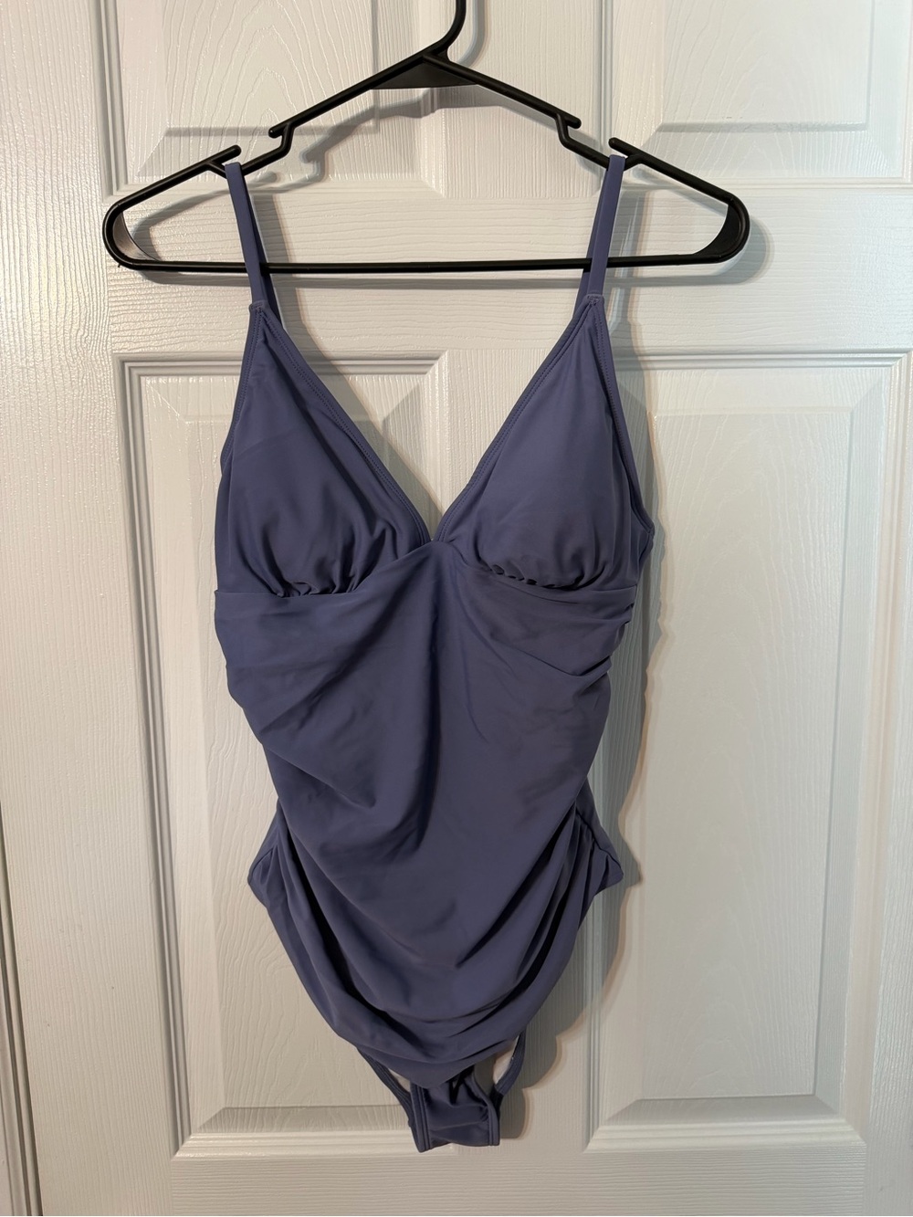 Cupshe Steel Blue  One-Piece Swimsuit